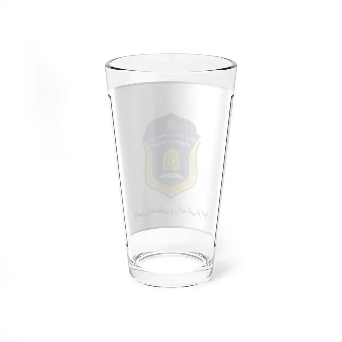 Flag of Traffic Police Rahvar of Islamic Republic of Iran (Iran) Pint Glass 16oz - Go Mug Yourself