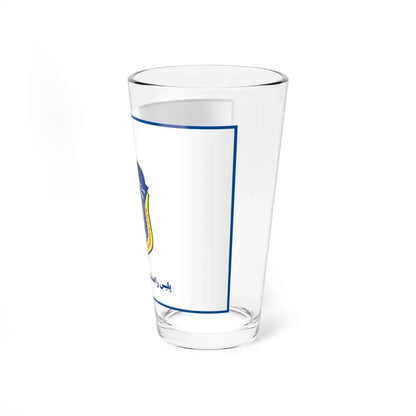Flag of Traffic Police Rahvar of Islamic Republic of Iran (Iran) Pint Glass 16oz - Go Mug Yourself