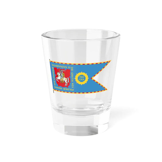 Flag of Trakai Voivodeship 1569-1795-1 (Belarus) (Coat of Arms) Shot Glass 1.5oz 1.5oz - Go Mug Yourself