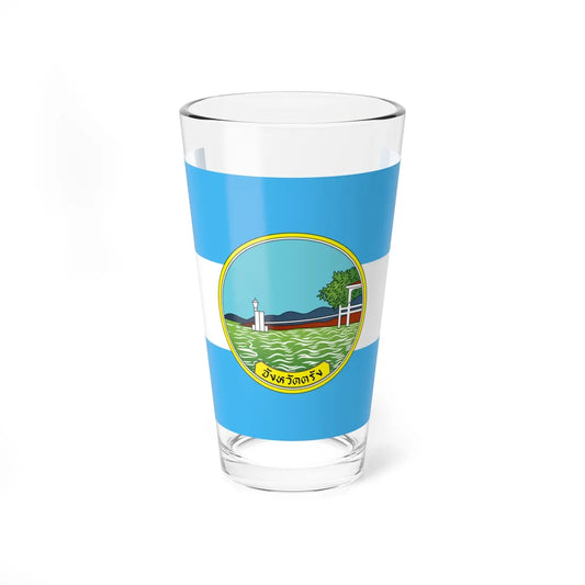 Flag of Trang (Thailand) Pint Glass 16oz 16oz - Go Mug Yourself