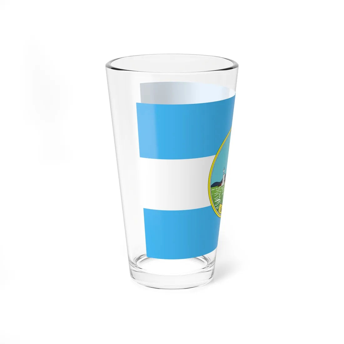 Flag of Trang (Thailand) Pint Glass 16oz - Go Mug Yourself