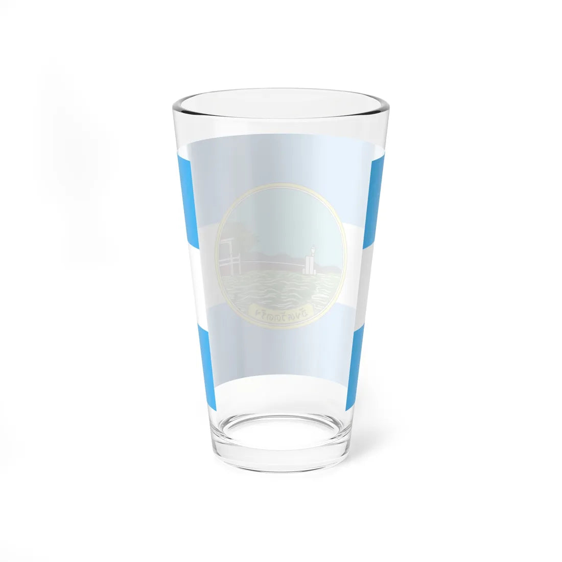 Flag of Trang (Thailand) Pint Glass 16oz - Go Mug Yourself