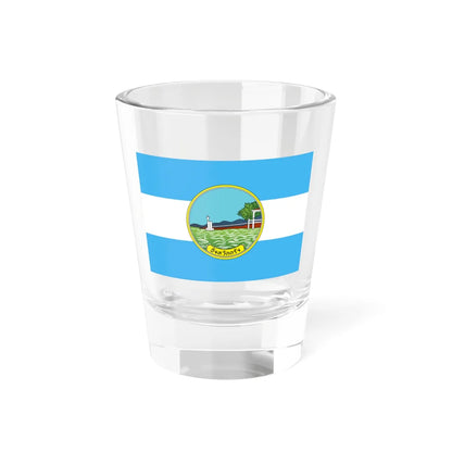 Flag of Trang (Thailand) Shot Glass 1.5oz 1.5oz - Go Mug Yourself