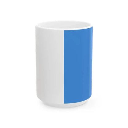 Flag of Trani (Italy) White Coffee Mug 15oz - Go Mug Yourself