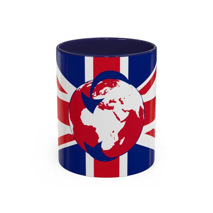 Flag of Transglobe Expedition - Accent Coffee Mug 11oz Navy - Go Mug Yourself