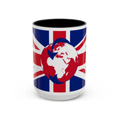Flag of Transglobe Expedition - Accent Coffee Mug 15oz Black - Go Mug Yourself