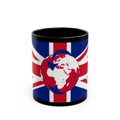 Flag of Transglobe Expedition - Black Coffee Mug-11oz-Go Mug Yourself