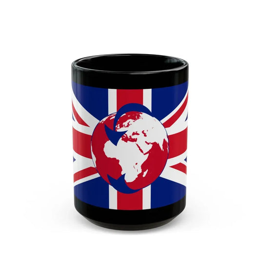 Flag of Transglobe Expedition - Black Coffee Mug 15oz - Go Mug Yourself