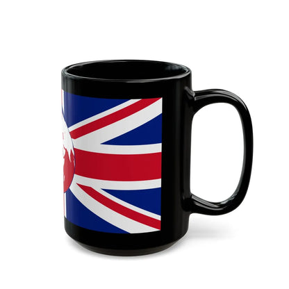 Flag of Transglobe Expedition - Black Coffee Mug-Go Mug Yourself