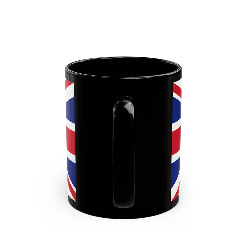 Flag of Transglobe Expedition - Black Coffee Mug-Go Mug Yourself