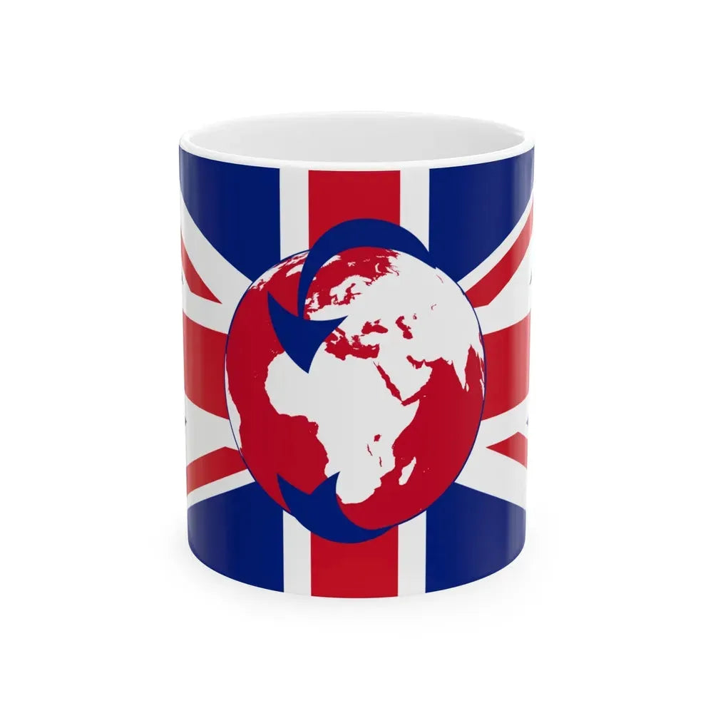 Flag of Transglobe Expedition - White Coffee Mug 11oz - Go Mug Yourself