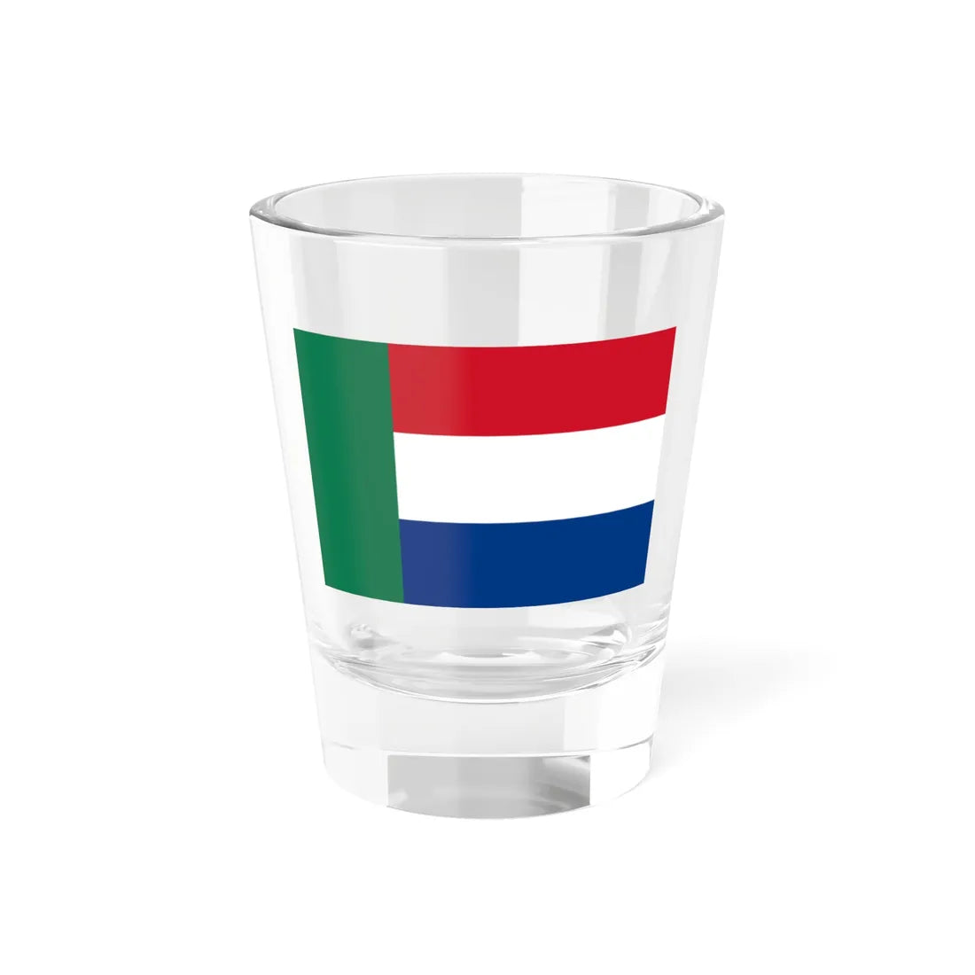 Flag of Transvaal (South Africa) Shot Glass 1.5oz 1.5oz - Go Mug Yourself