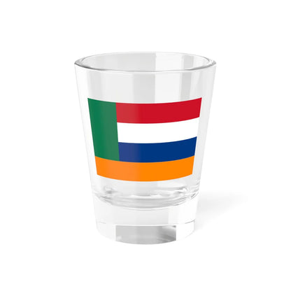 Flag of Transvaal variant (South Africa) Shot Glass 1.5oz 1.5oz - Go Mug Yourself
