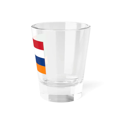 Flag of Transvaal variant (South Africa) Shot Glass 1.5oz - Go Mug Yourself
