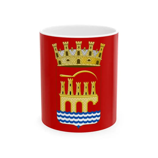 Flag of Trapani (Italy) White Coffee Mug 11oz - Go Mug Yourself