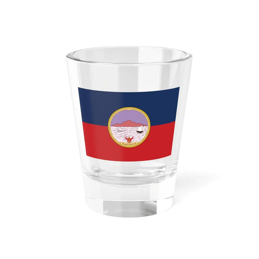 Flag of Trat Province (Thailand) Shot Glass 1.5oz 1.5oz - Go Mug Yourself