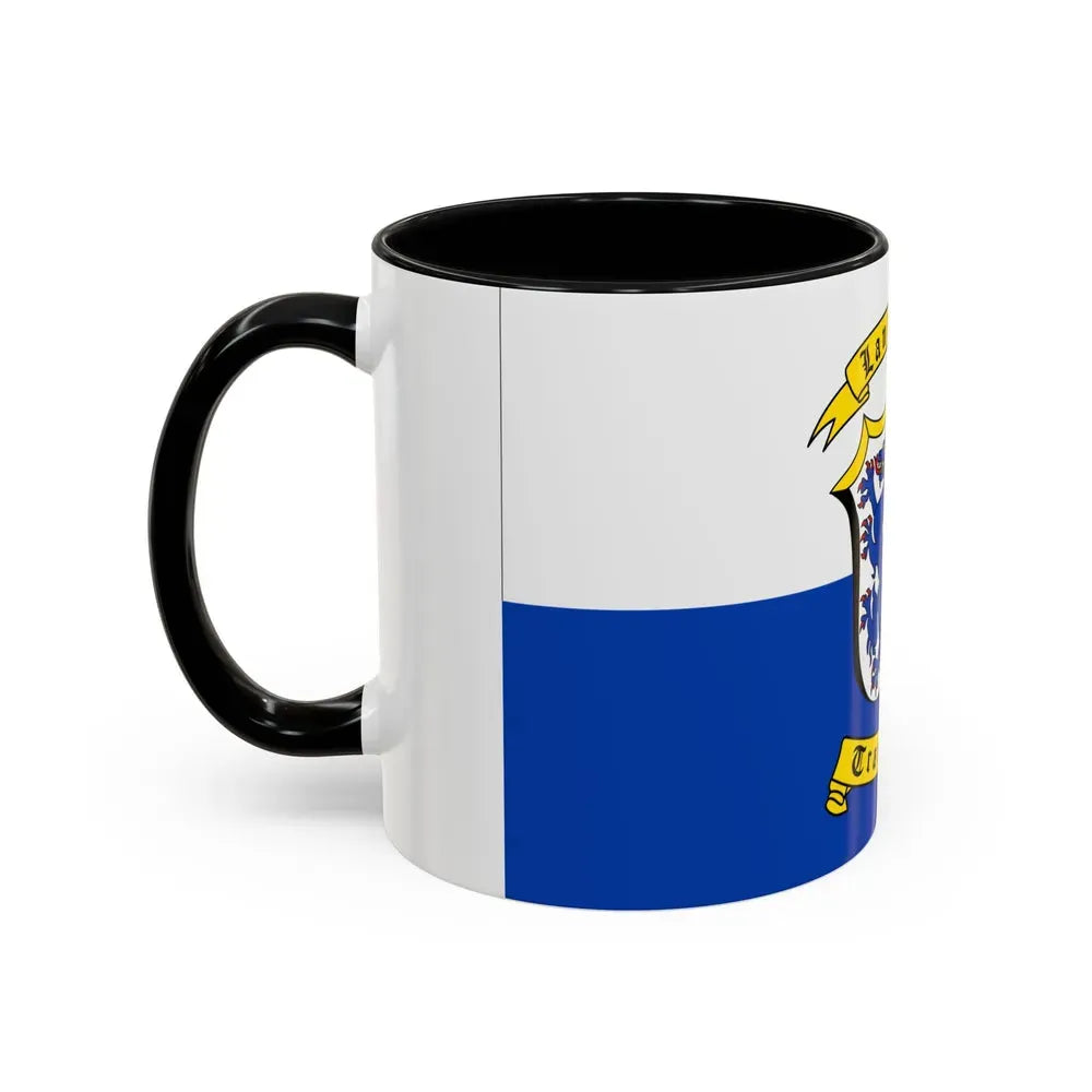 Flag of Traunstein Germany - Accent Coffee Mug - Go Mug Yourself