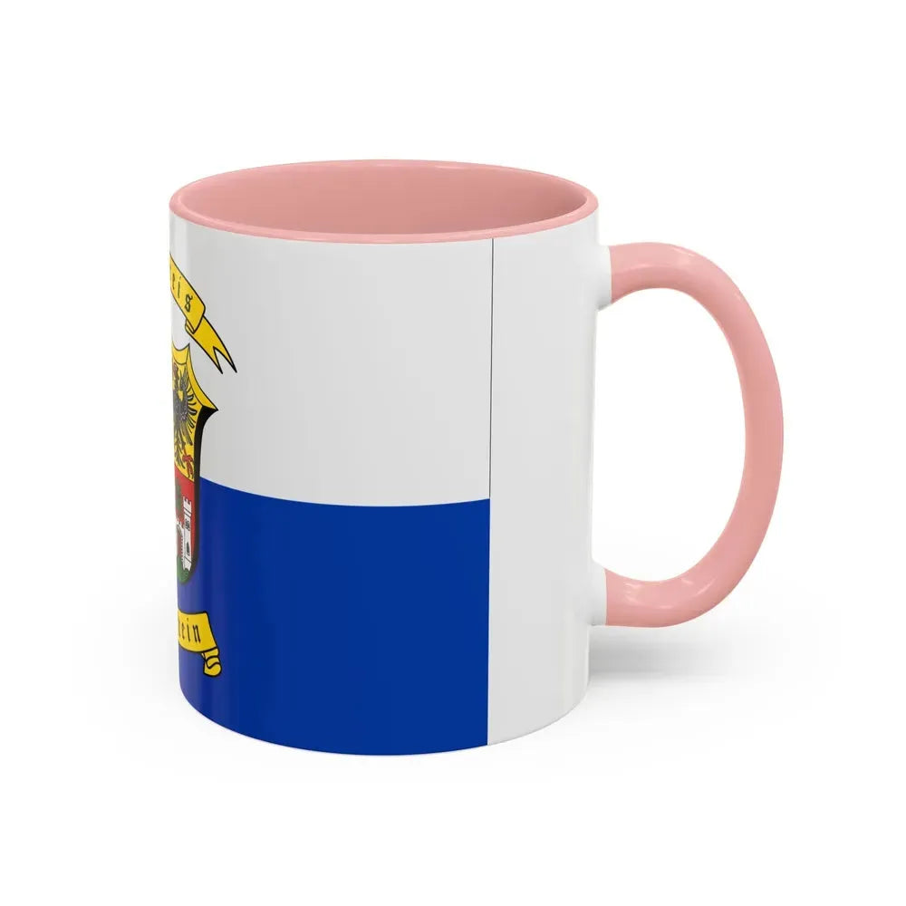 Flag of Traunstein Germany - Accent Coffee Mug - Go Mug Yourself