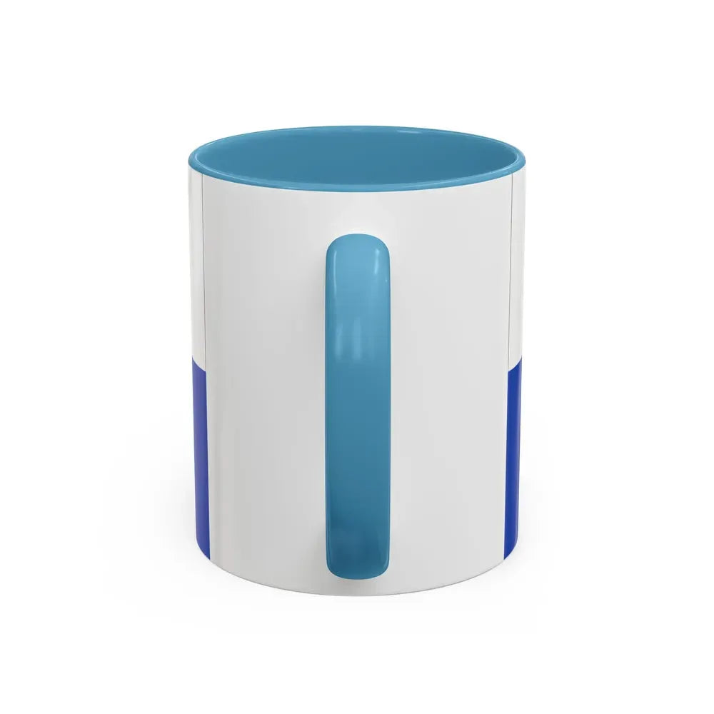 Flag of Traunstein Germany - Accent Coffee Mug - Go Mug Yourself