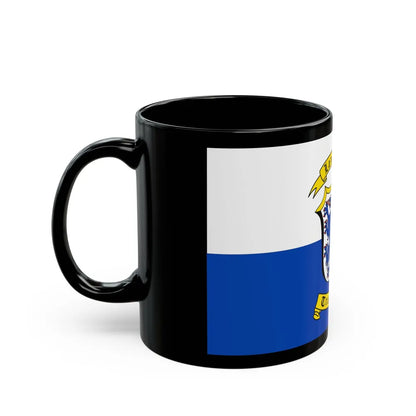 Flag of Traunstein Germany - Black Coffee Mug-Go Mug Yourself