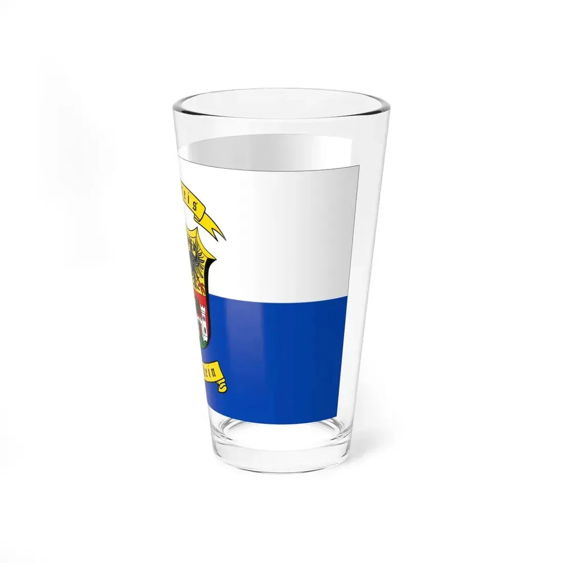 Flag of Traunstein Germany - Pint Glass 16oz - Go Mug Yourself