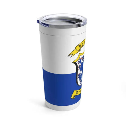 Flag of Traunstein Germany - Tumbler 20oz - Go Mug Yourself