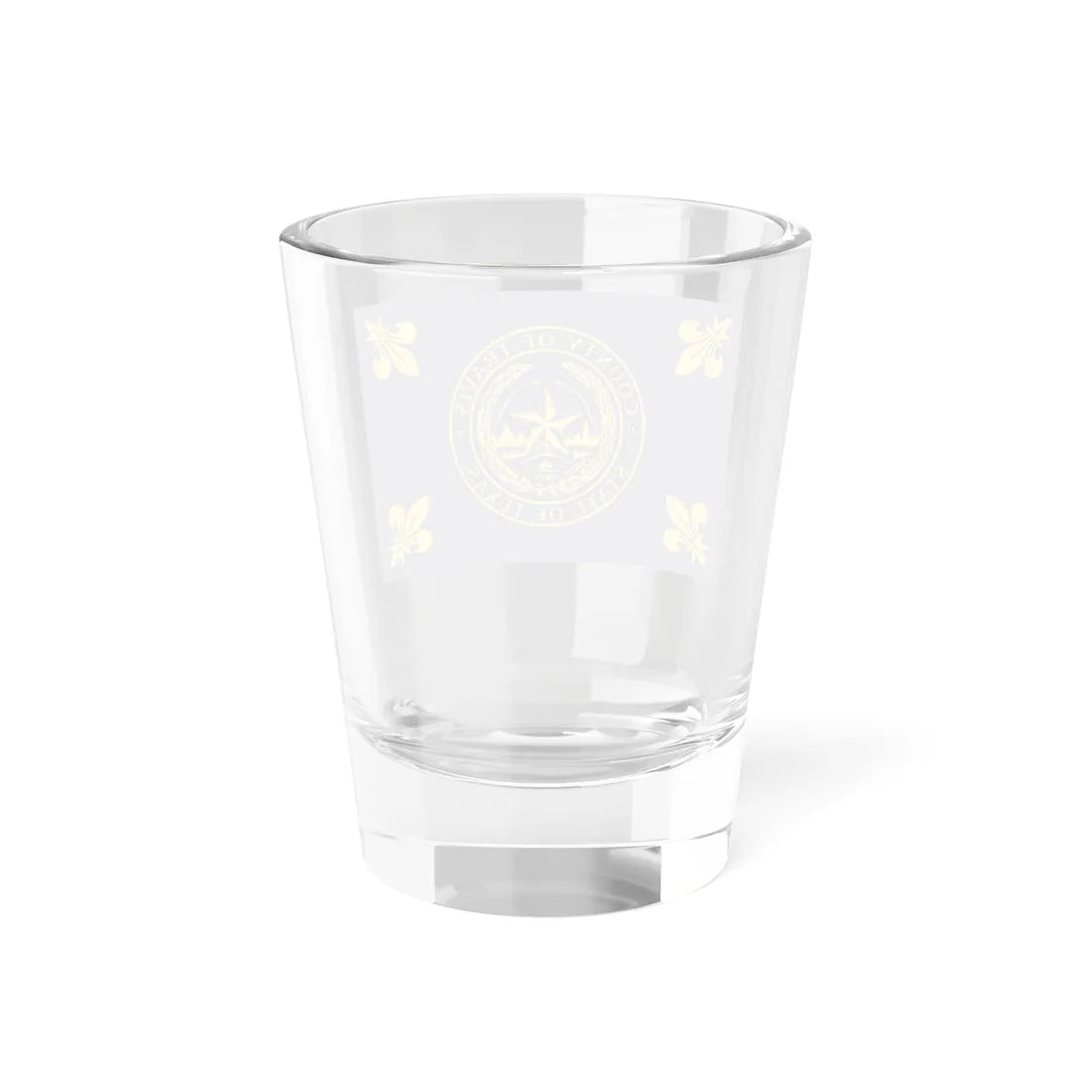Flag of Travis County Texas (United States) Shot Glass 1.5oz - Go Mug Yourself