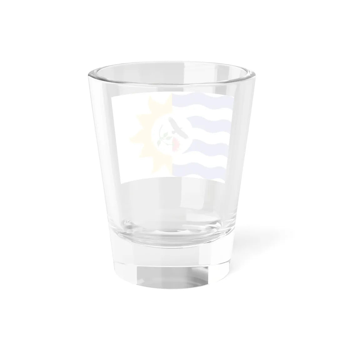Flag of Treinta y Tres Department (Uruguay) Shot Glass 1.5oz - Go Mug Yourself