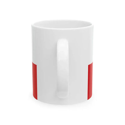 Flag of Trentino Lega Nord (Italy) White Coffee Mug - Go Mug Yourself