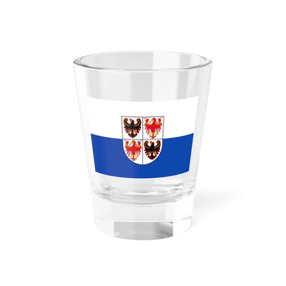 Flag of Trentino-South Tyrol (Italy) Shot Glass 1.5oz 1.5oz - Go Mug Yourself