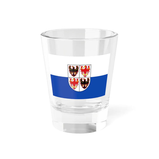 Flag of Trentino-South Tyrol (Italy) Shot Glass 1.5oz 1.5oz - Go Mug Yourself
