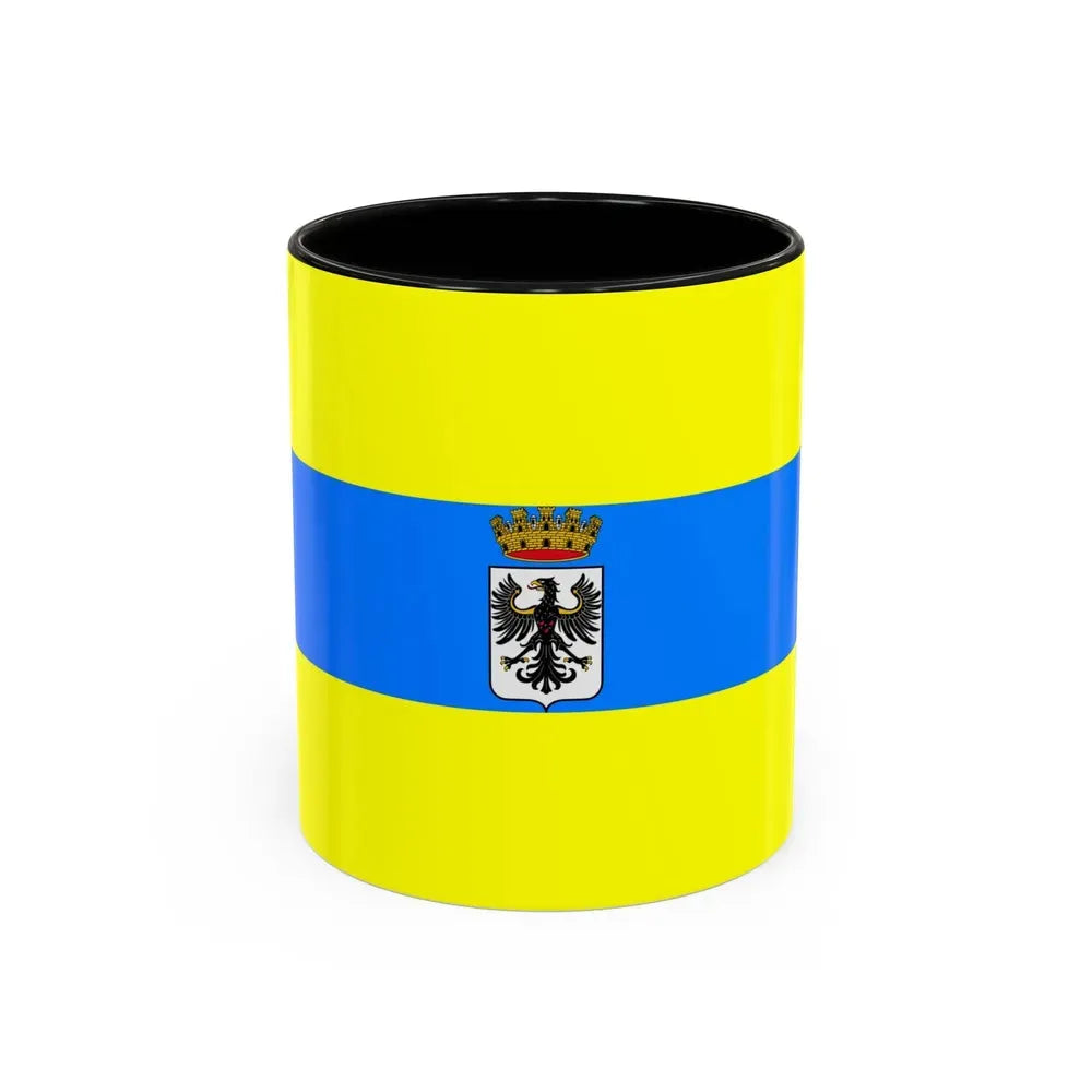 Flag of Trento Italy - Accent Coffee Mug 11oz Black - Go Mug Yourself