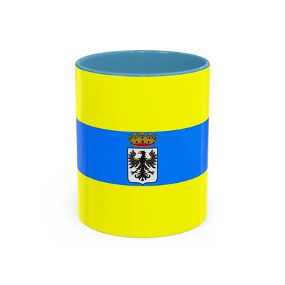 Flag of Trento Italy - Accent Coffee Mug 11oz Light Blue - Go Mug Yourself