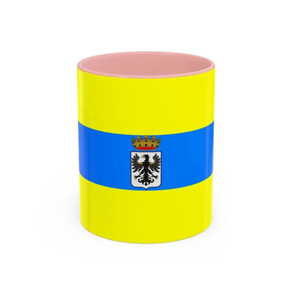 Flag of Trento Italy - Accent Coffee Mug 11oz Pink - Go Mug Yourself