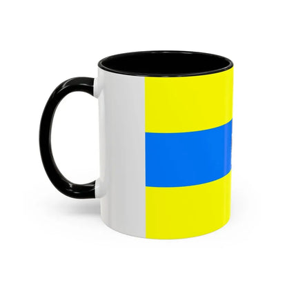 Flag of Trento Italy - Accent Coffee Mug - Go Mug Yourself
