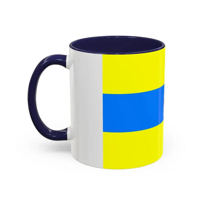 Flag of Trento Italy - Accent Coffee Mug - Go Mug Yourself