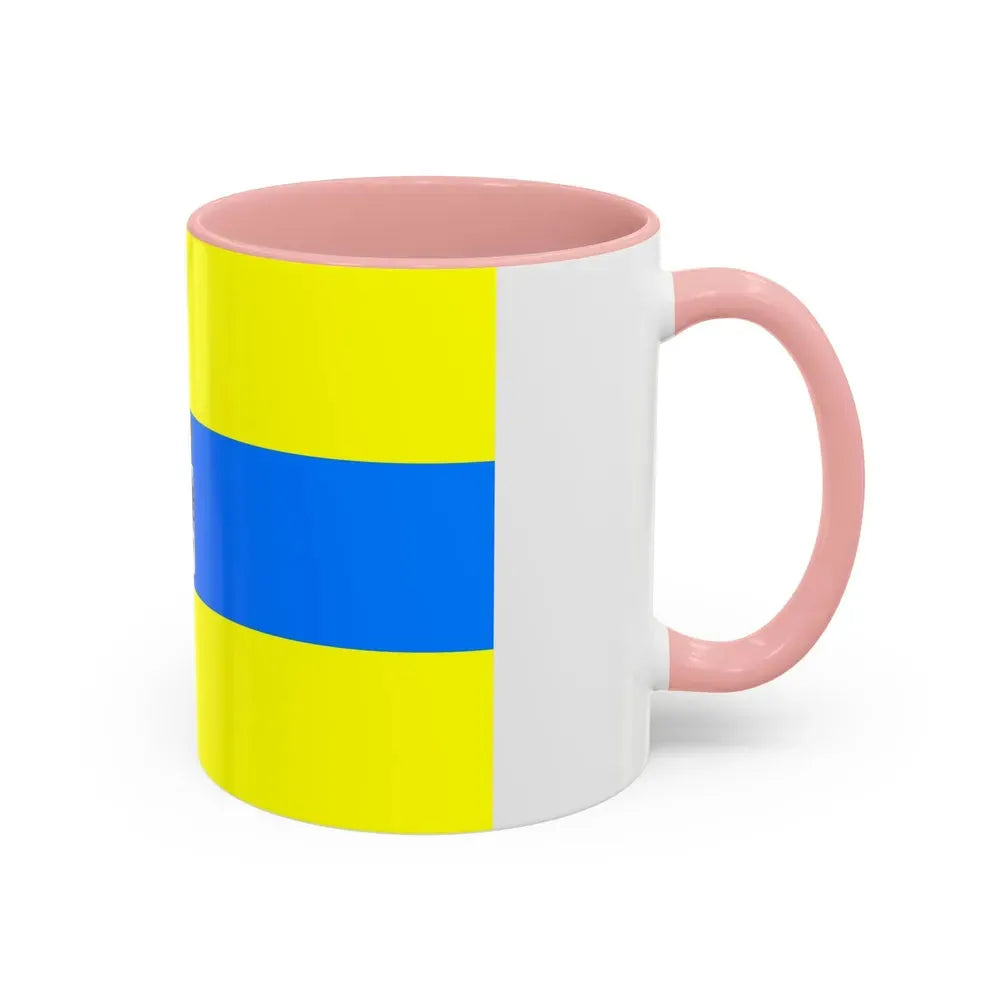 Flag of Trento Italy - Accent Coffee Mug - Go Mug Yourself