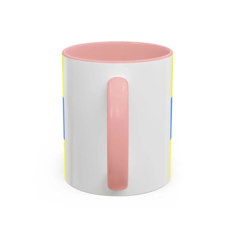 Flag of Trento Italy - Accent Coffee Mug - Go Mug Yourself