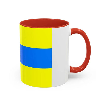 Flag of Trento Italy - Accent Coffee Mug - Go Mug Yourself
