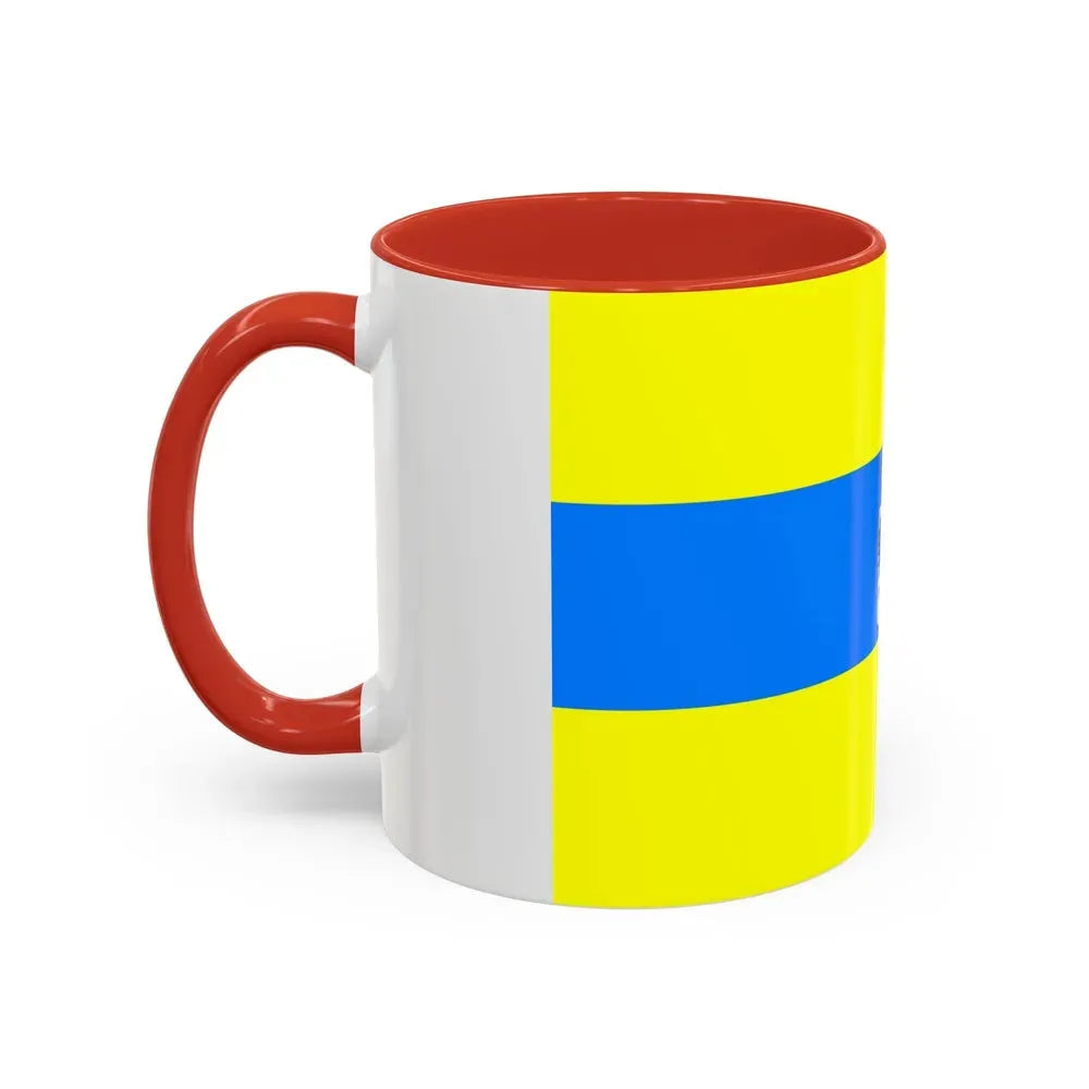 Flag of Trento Italy - Accent Coffee Mug - Go Mug Yourself