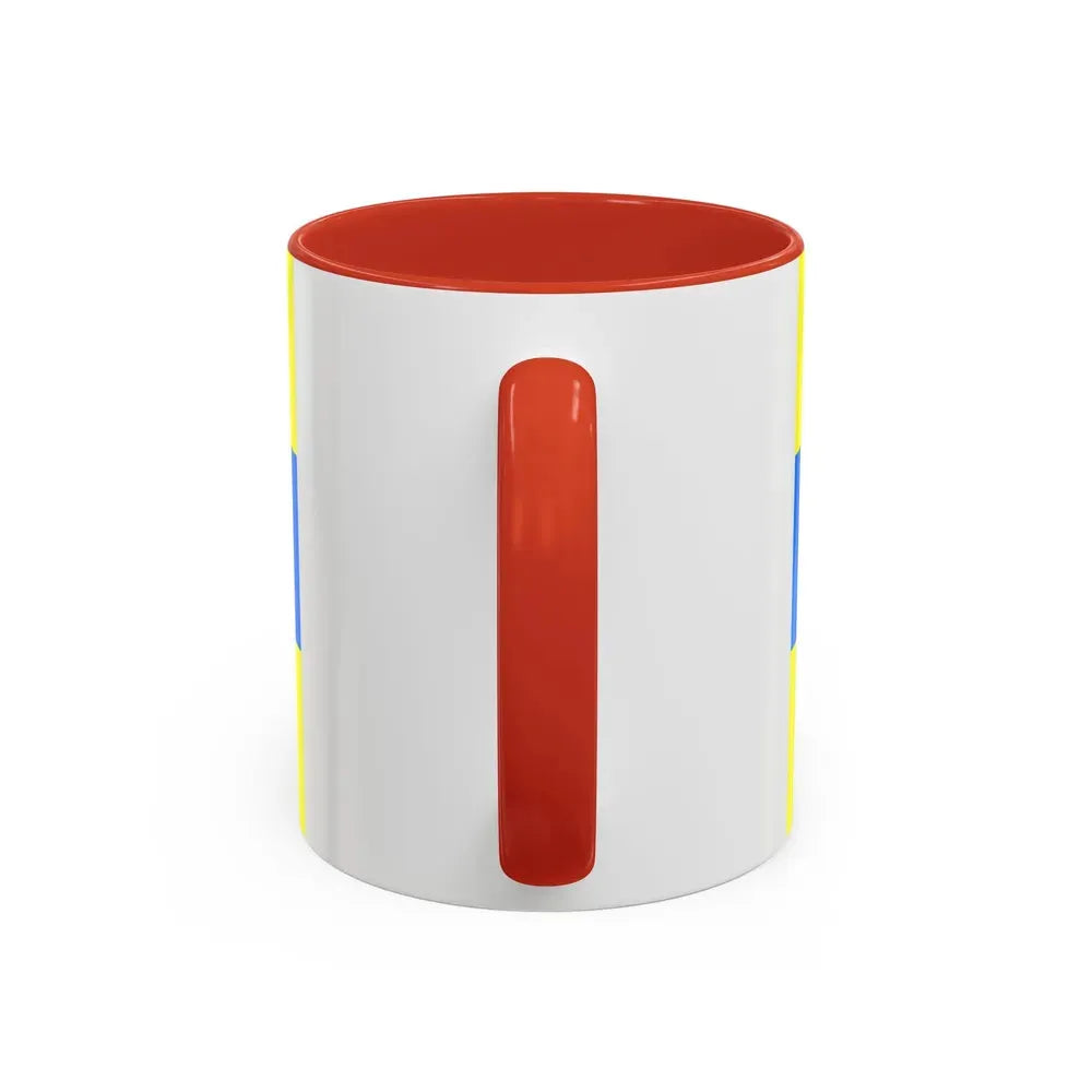Flag of Trento Italy - Accent Coffee Mug - Go Mug Yourself
