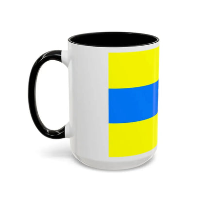 Flag of Trento Italy - Accent Coffee Mug - Go Mug Yourself