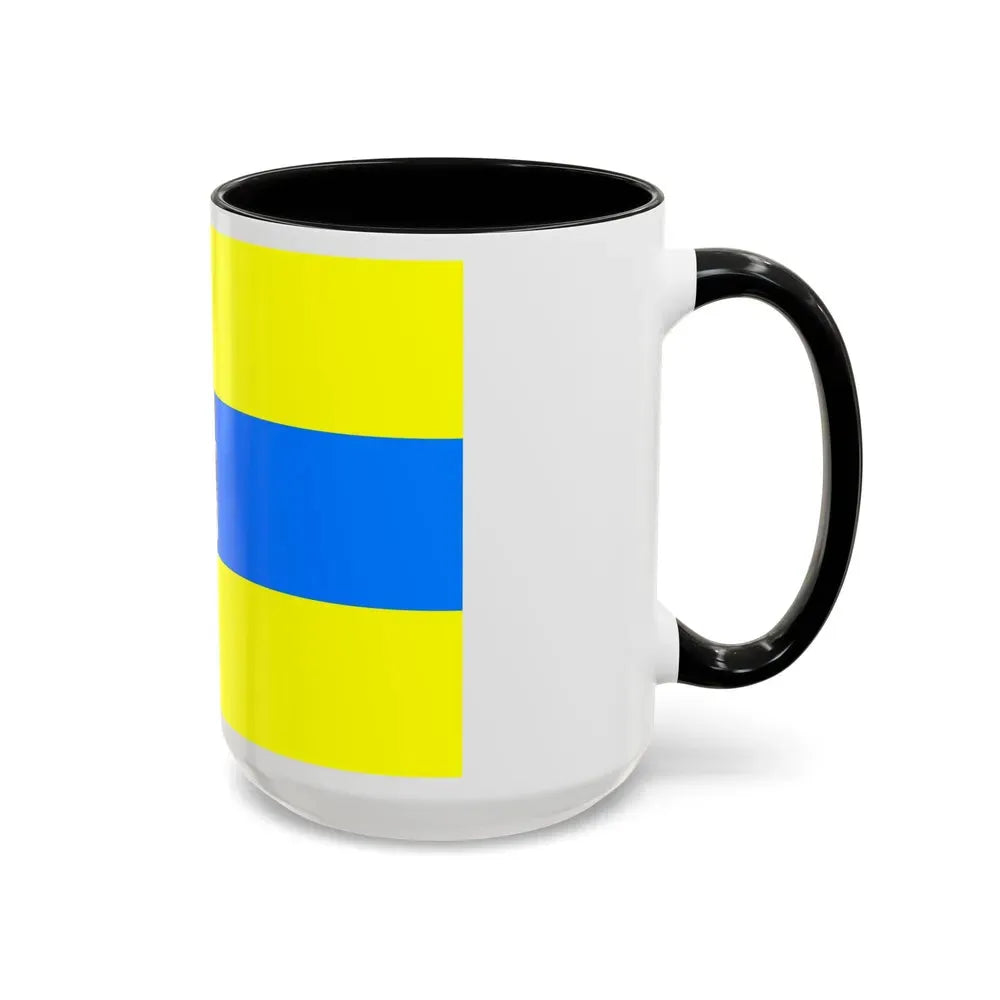 Flag of Trento Italy - Accent Coffee Mug - Go Mug Yourself