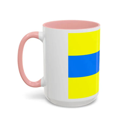 Flag of Trento Italy - Accent Coffee Mug - Go Mug Yourself