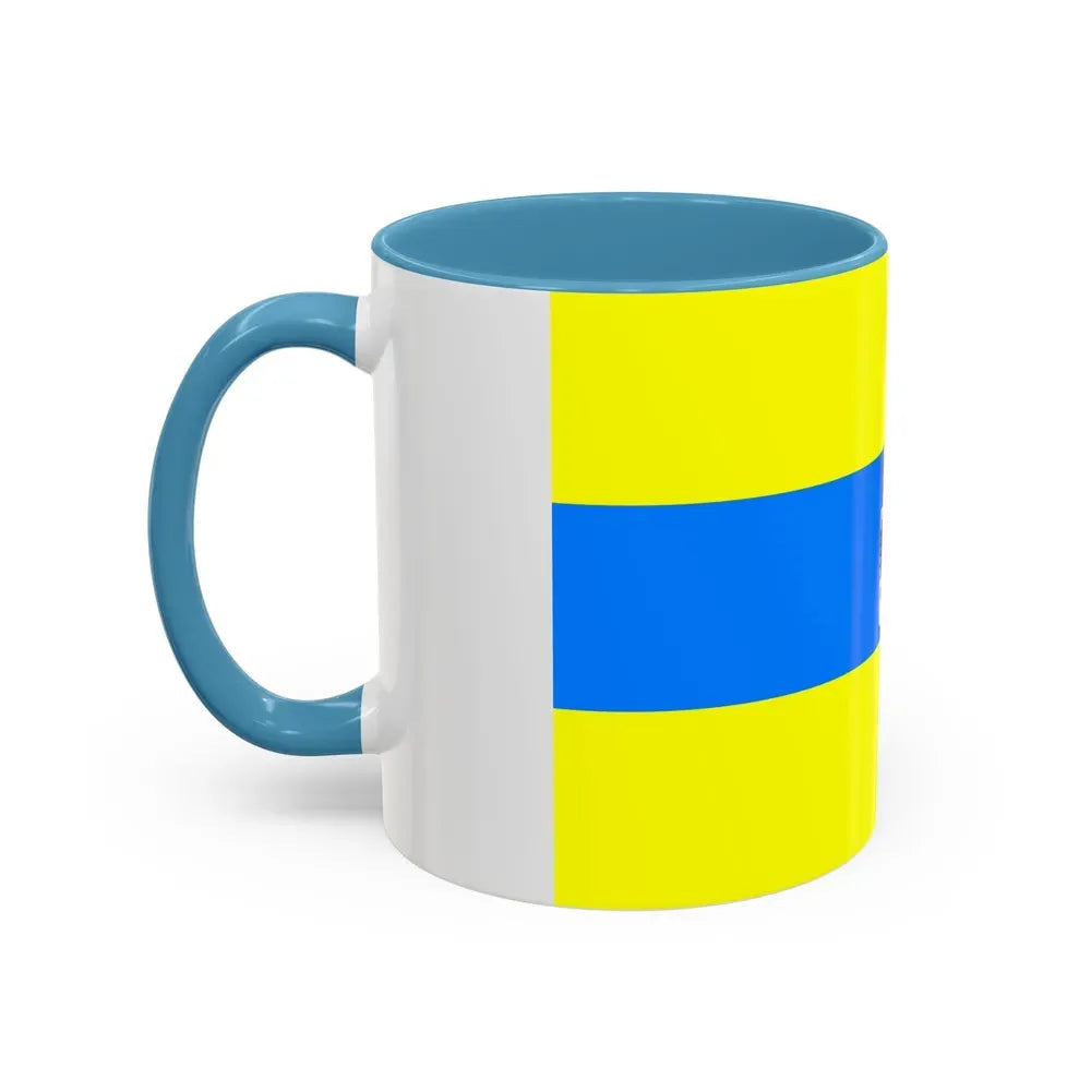 Flag of Trento Italy - Accent Coffee Mug - Go Mug Yourself