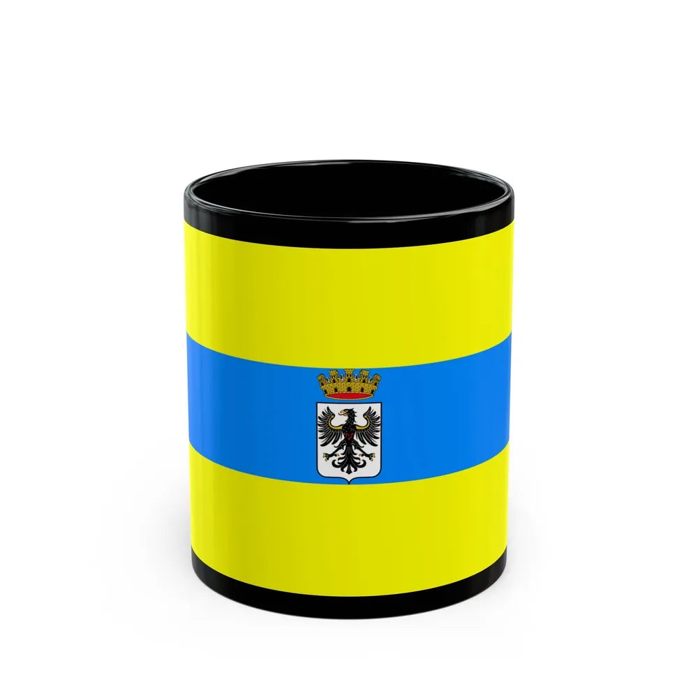 Flag of Trento Italy - Black Coffee Mug-11oz-Go Mug Yourself