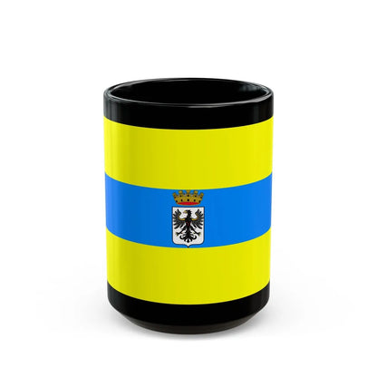 Flag of Trento Italy - Black Coffee Mug-15oz-Go Mug Yourself