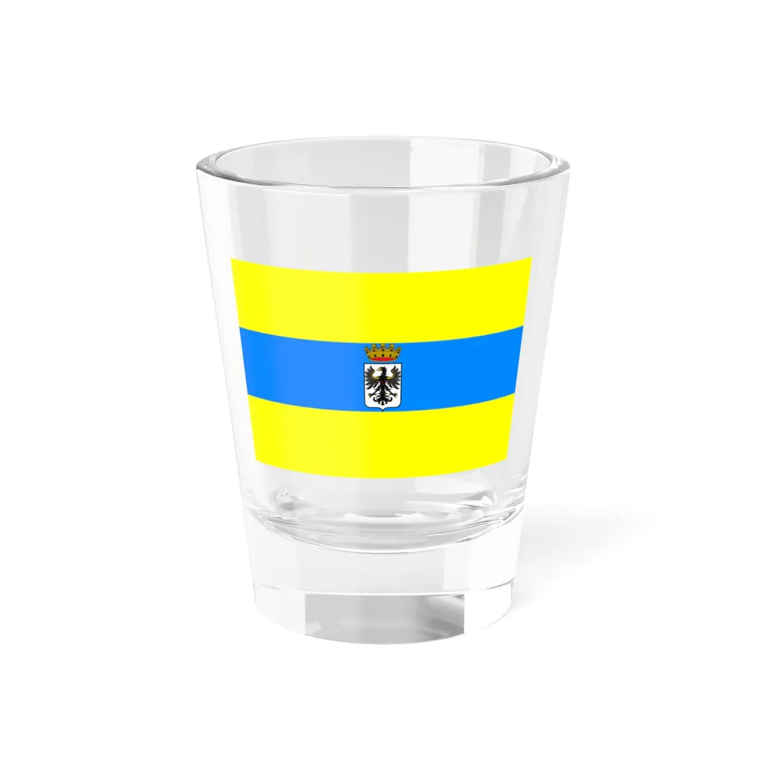 Flag of Trento (Italy) Shot Glass 1.5oz 1.5oz - Go Mug Yourself