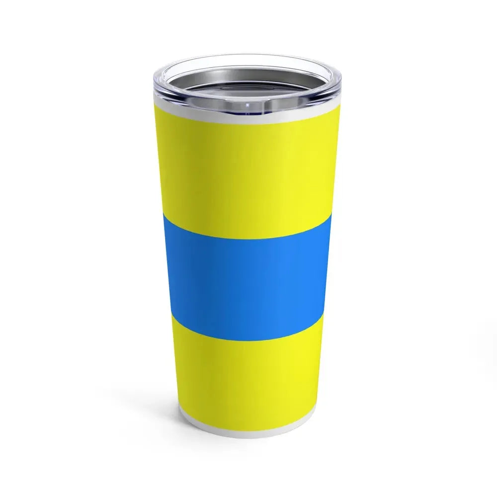 Flag of Trento Italy - Tumbler 20oz - Go Mug Yourself