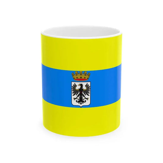 Flag of Trento (Italy) White Coffee Mug 11oz - Go Mug Yourself